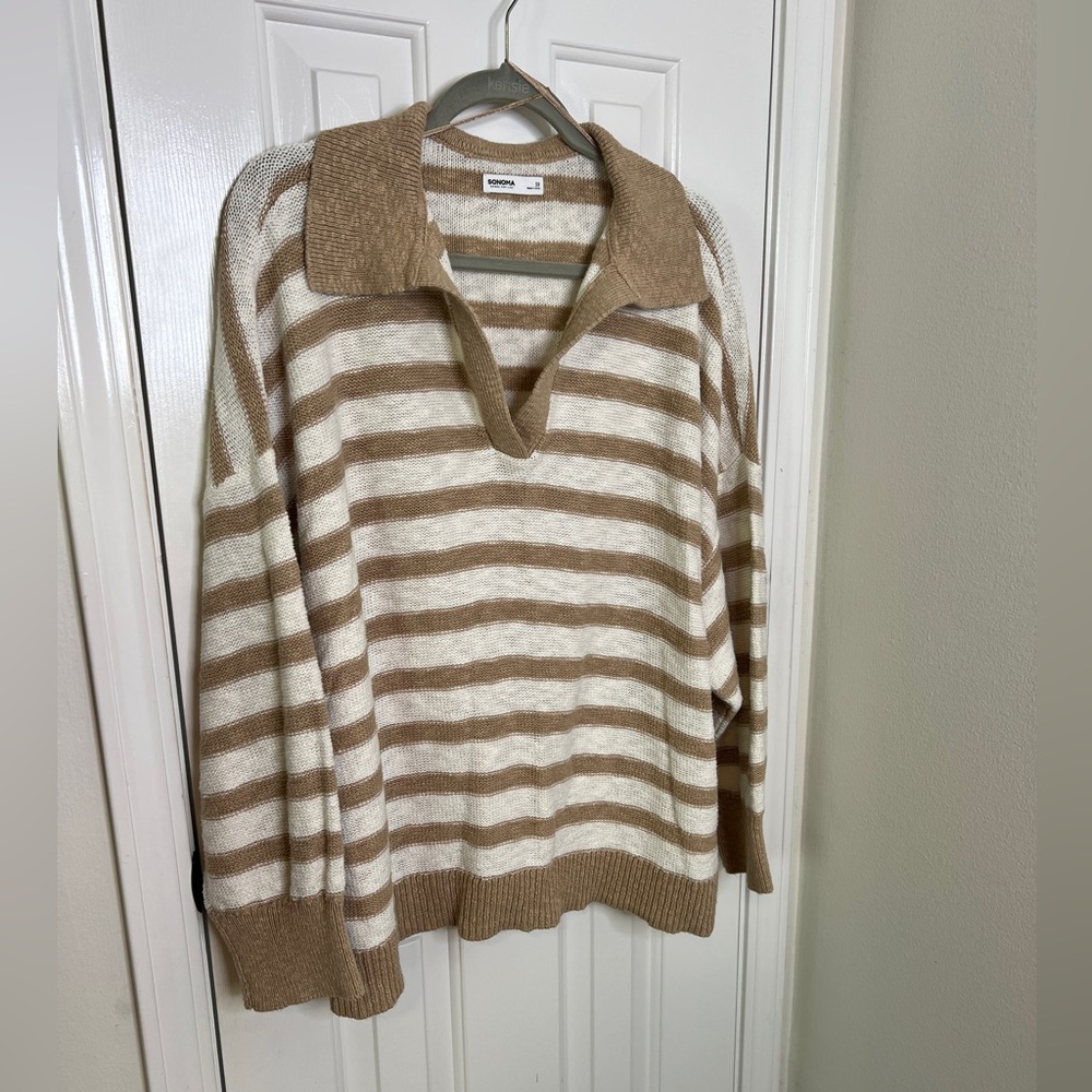 Striped pullover